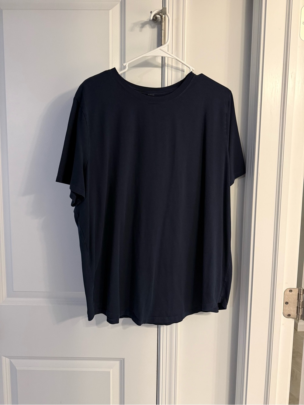 lululemon athletica Womens Dark Navy Short Sleeve Love top size 20